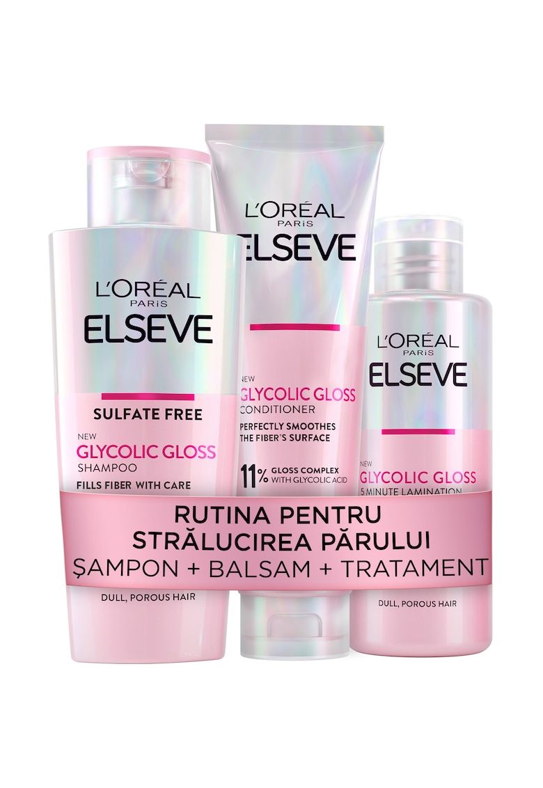 Set de ingrijire pentru stralucirea parului  Elseve