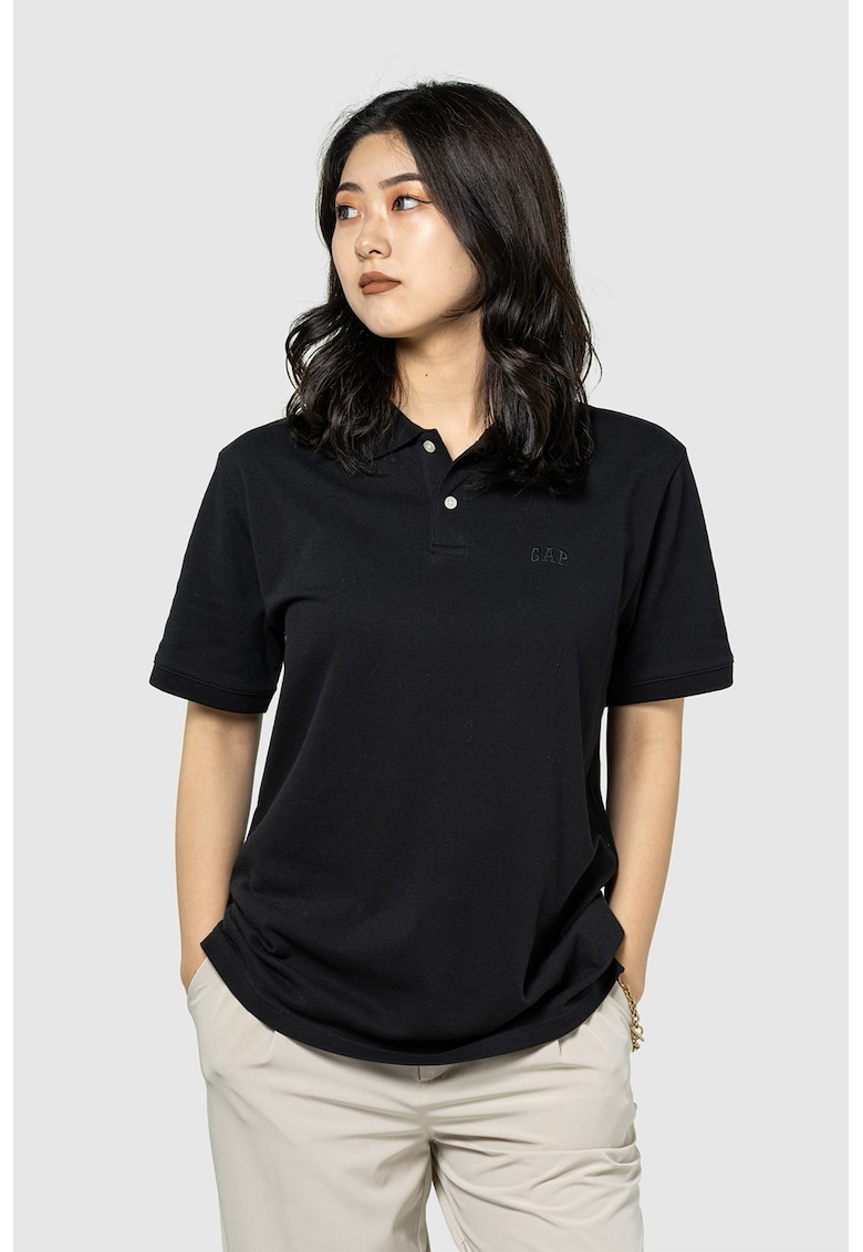 Tricou polo cu logo brodat