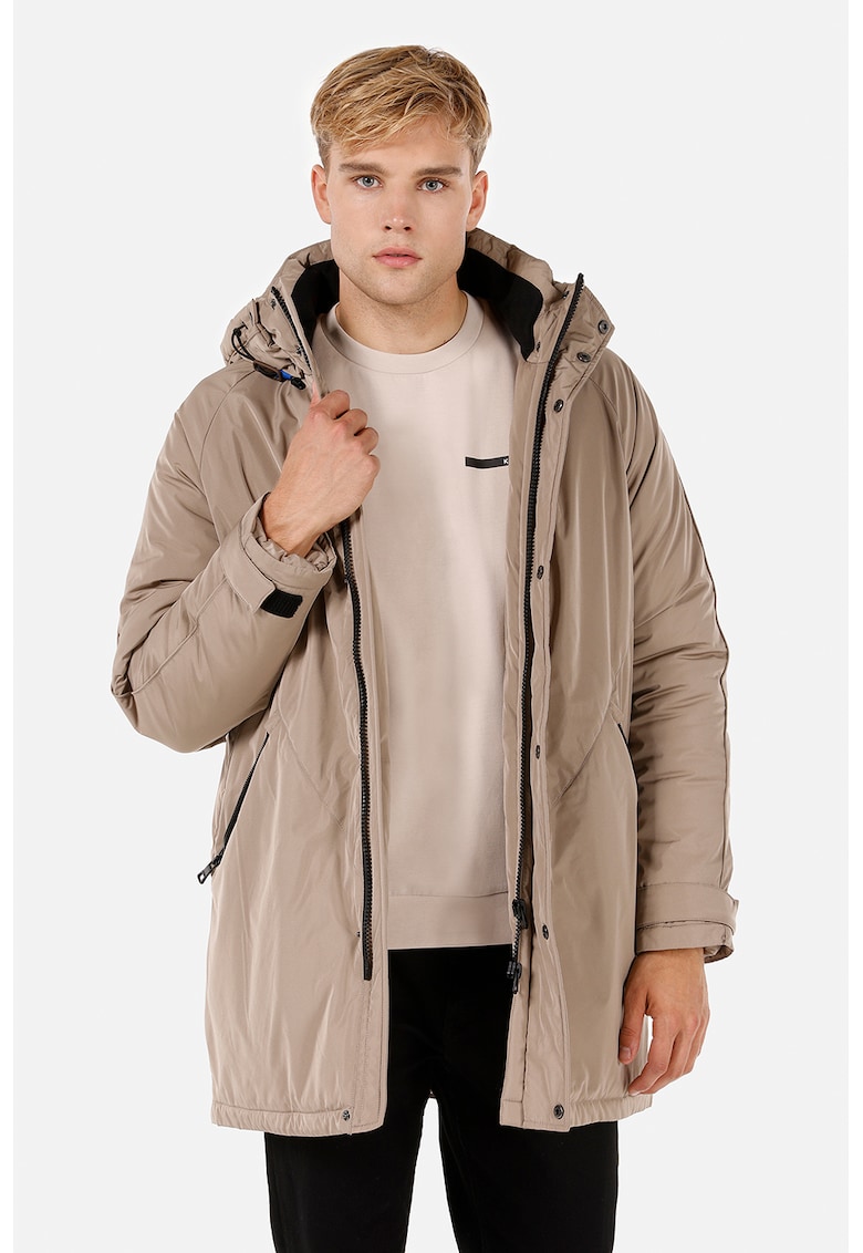 Geaca cu vatelina si fermoar