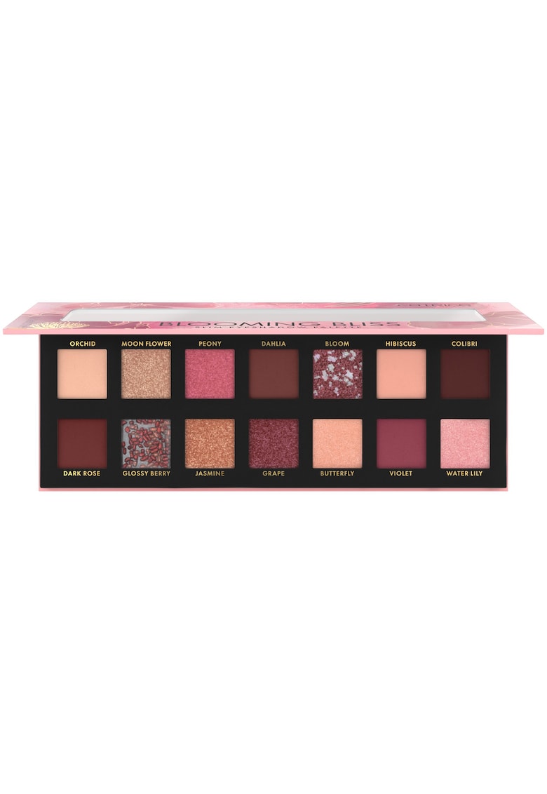 Paleta de farduri pentru ochi Blooming Bliss Slim Eyeshadow Palette 020 - 10.6 g