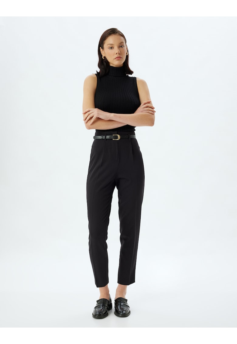 Pantaloni crop slim fit