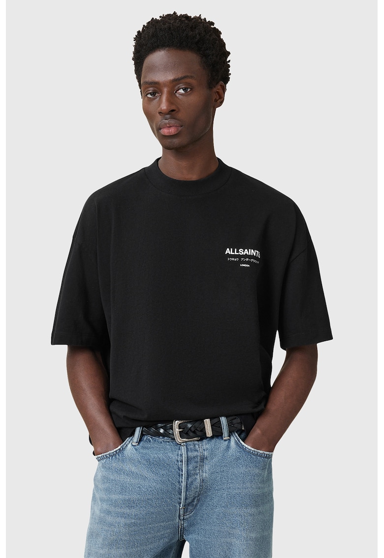 Tricou supradimensionat din bumbac cu logo Underground