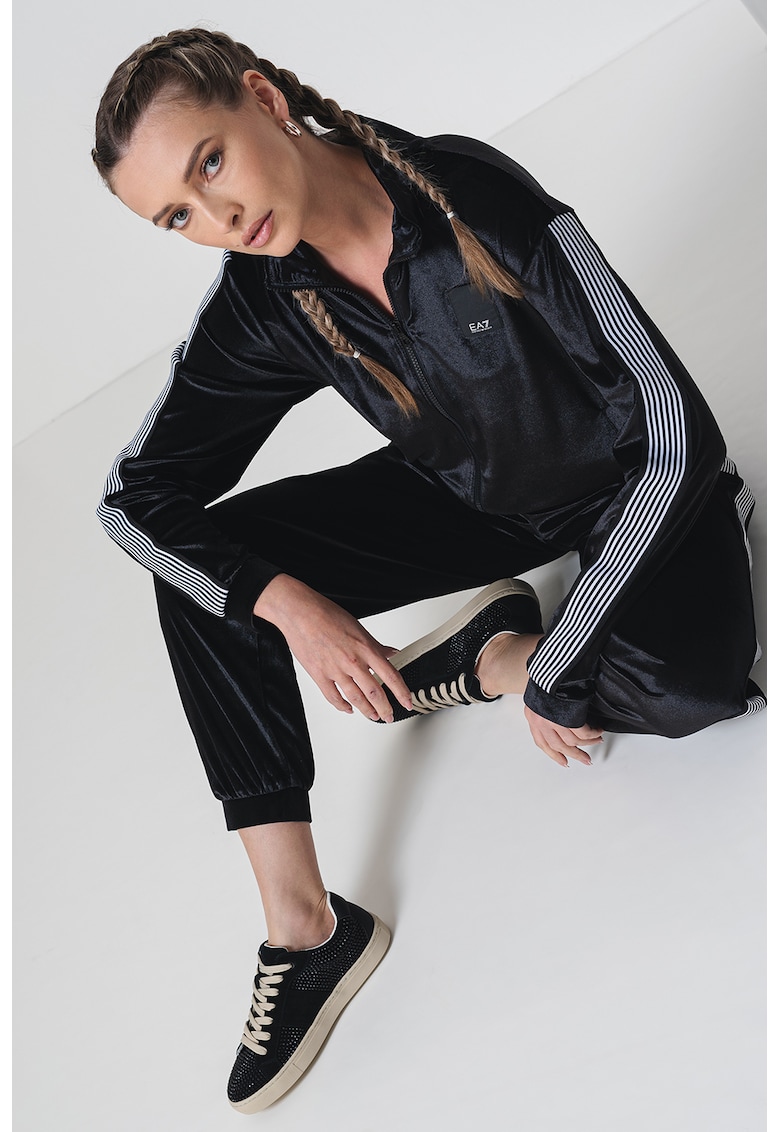 Trening cu aspect de catifea si fermoar