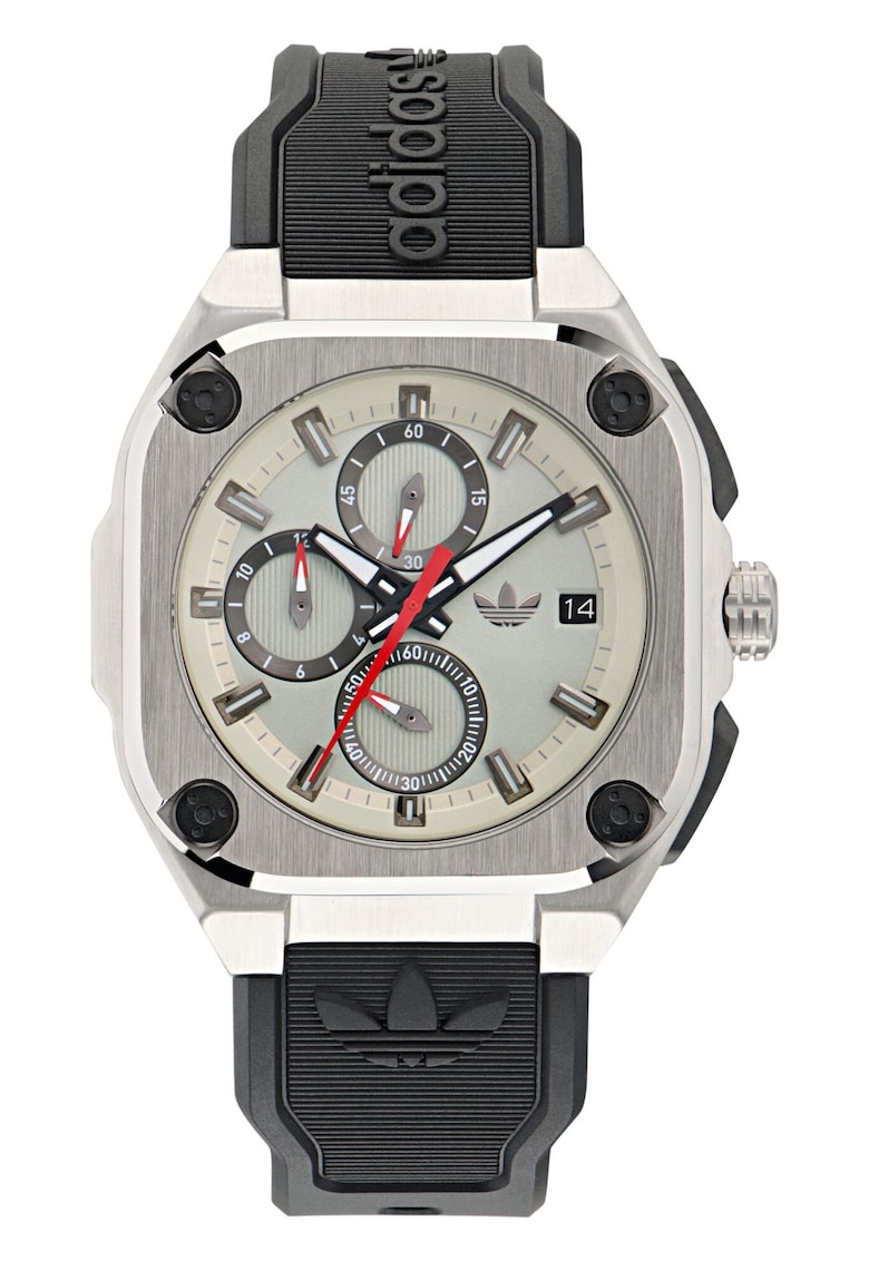 Ceas City Tech Three chrono - Inox/Rasina - Rezistenta la apa 10 ATM Ceas City Tech Three chrono - Inox/Rasina - Rezistenta la apa 10 ATM