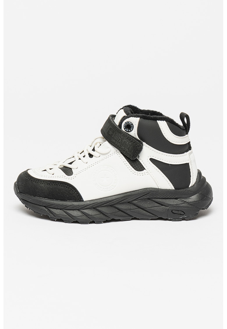 Pantofi sport cu model bicolor