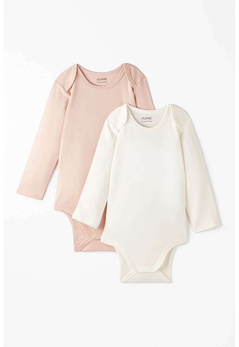 Set de body-uri cu maneci lungi - 2 piese