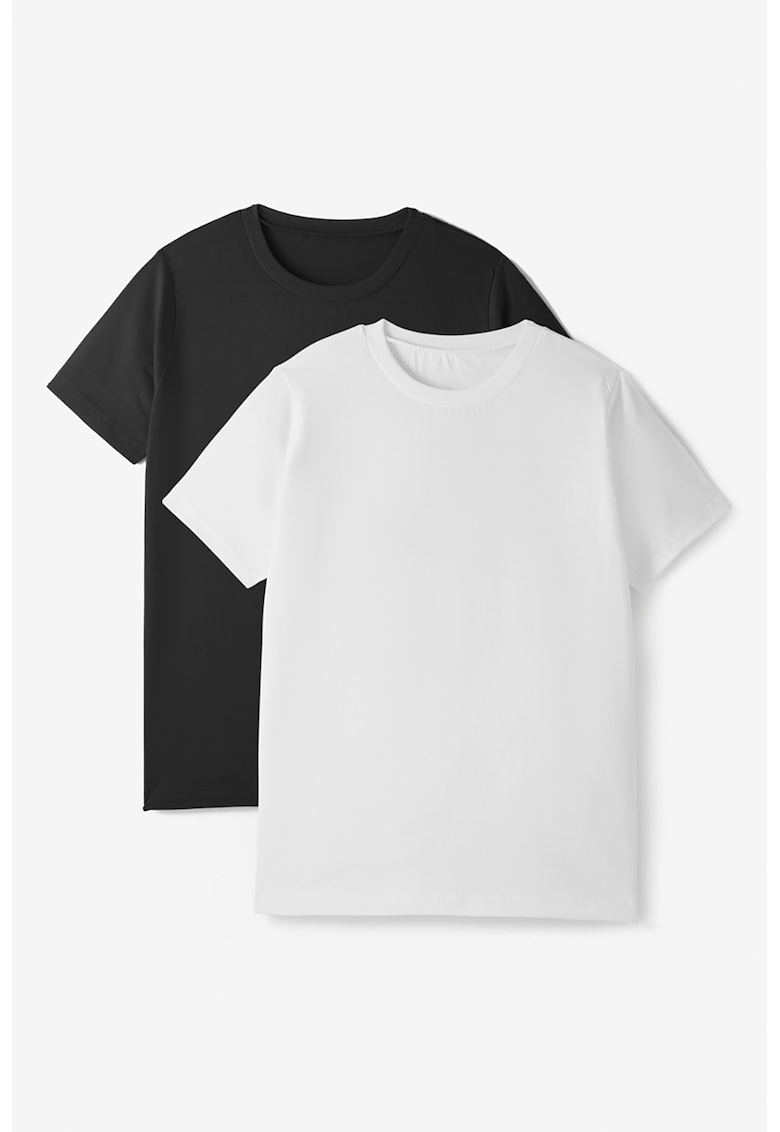 Set de tricouri din amestec de bumbac - 2 piese