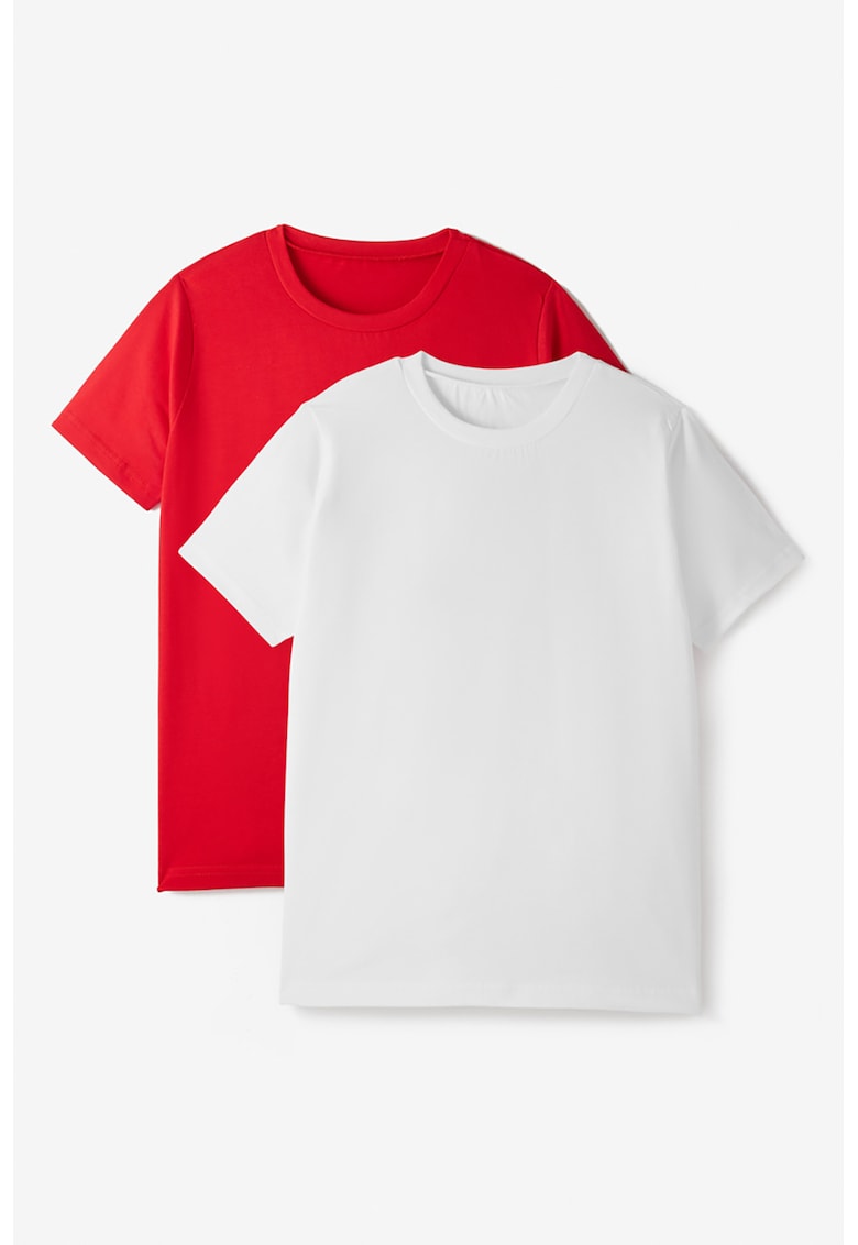 Set de tricouri din amestec de bumbac - 2 piese