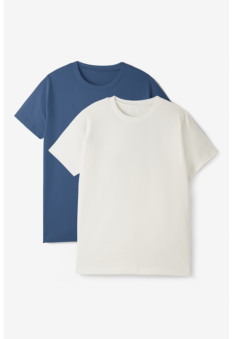 Set de tricouri din amestec de bumbac - 2 piese