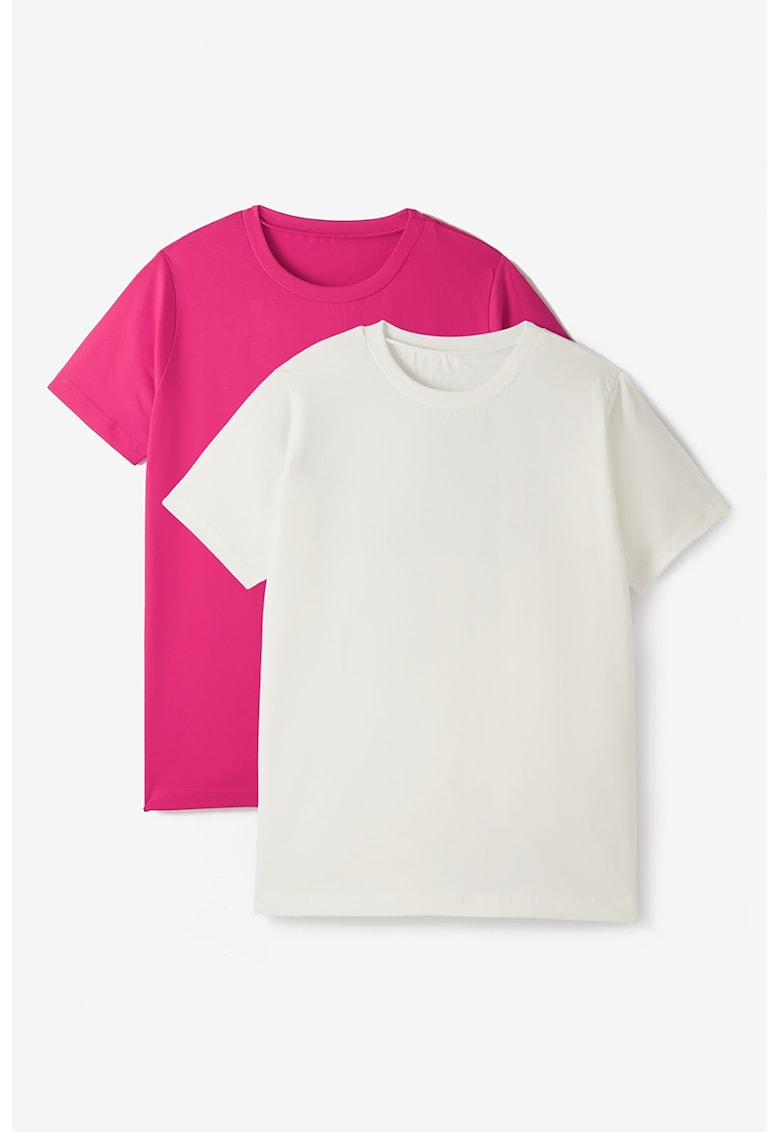 Set de tricouri din amestec de bumbac - 2 piese