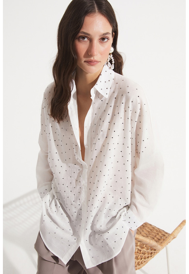 Camasa lejera cu maneci cazute