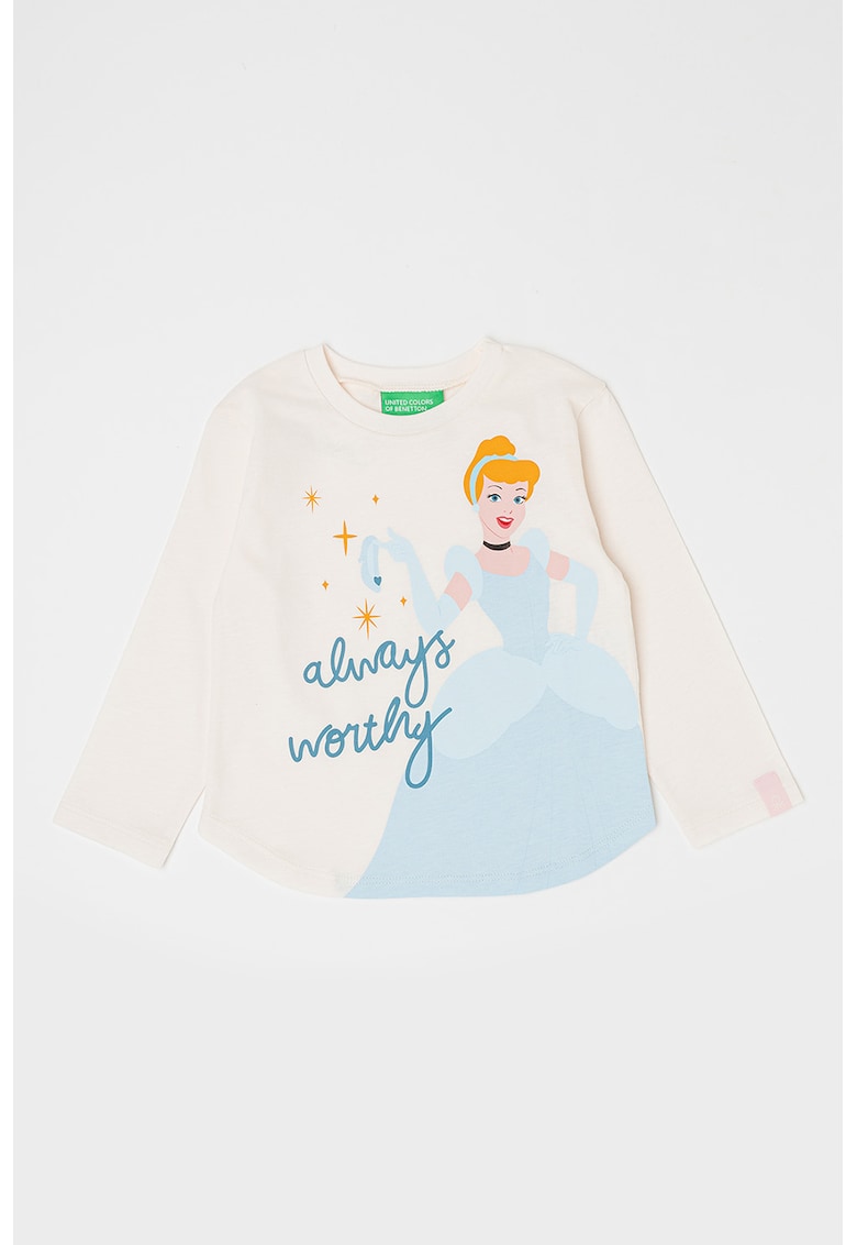 Bluza de bumbac cu imprimeu Disney Princess