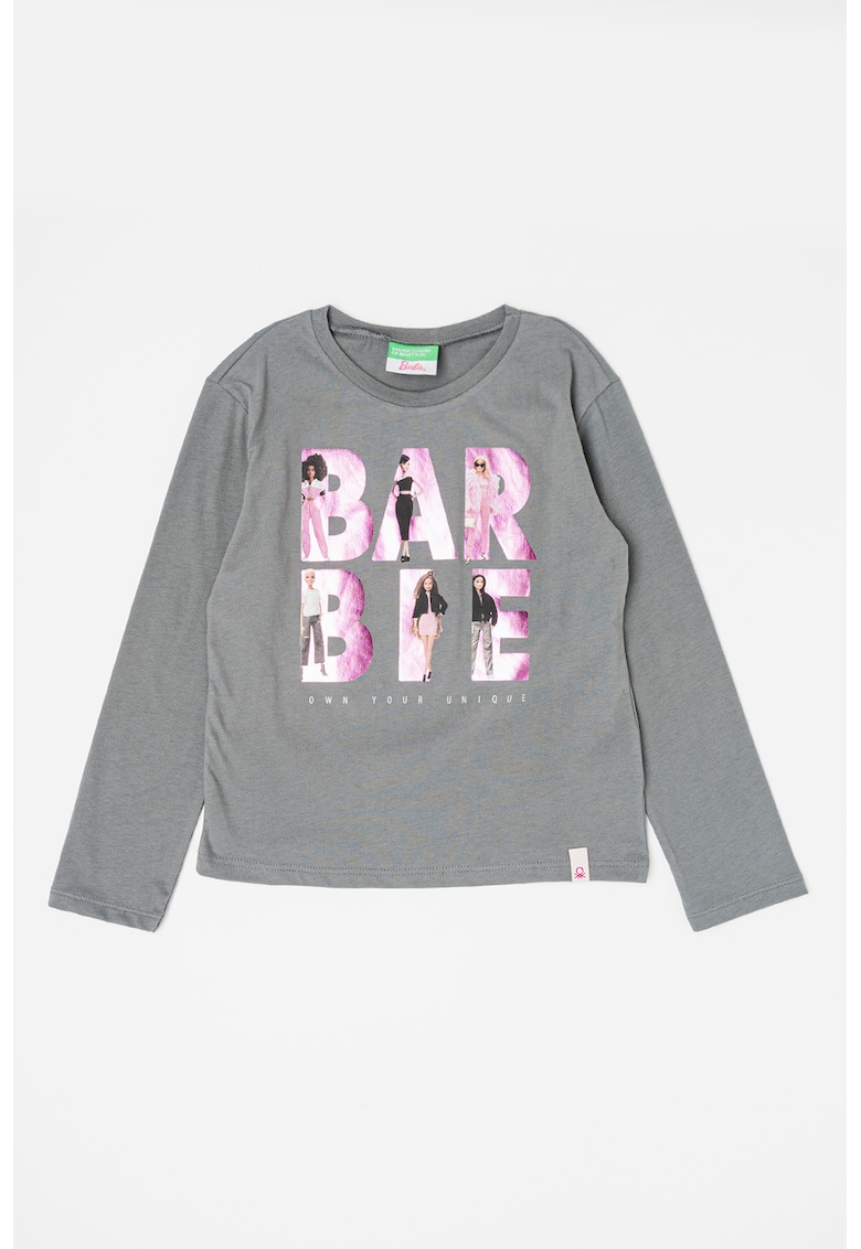 Bluza de bumbac imprimeu Barbie