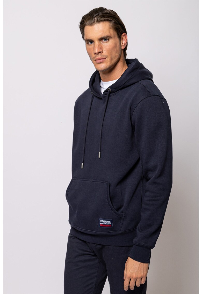 Hanorac cu maneci cazute Servo - Bleumarin