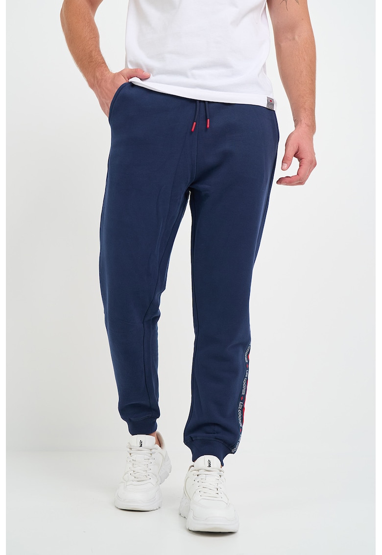 Pantaloni de trening cu benzi logo