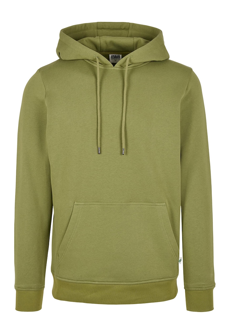 Hanorac din bumbac organic cu buzunar kangaroo Sean