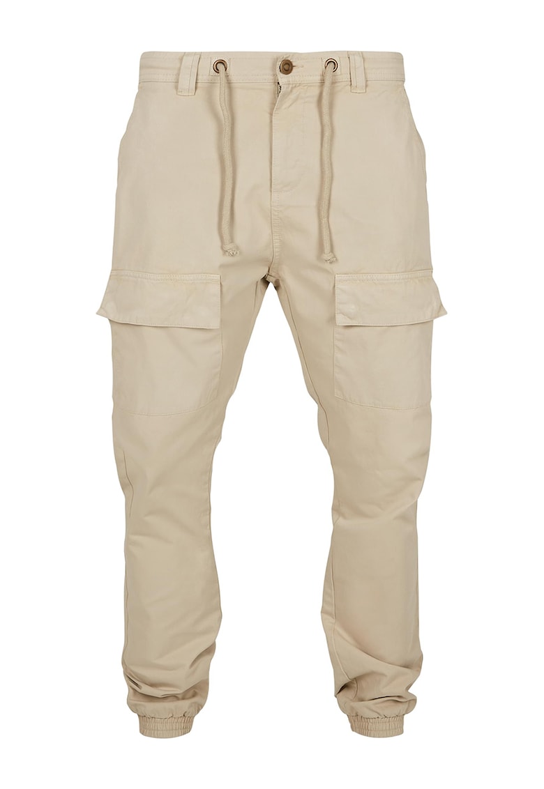 Pantaloni cargo cu snur de ajustare