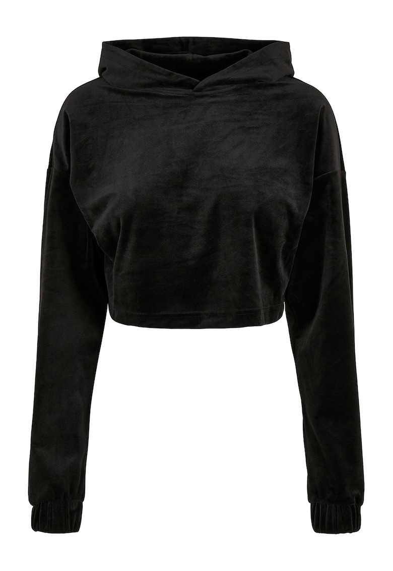 Hanorac crop cu maneci lungi Hanorac crop cu maneci lungi