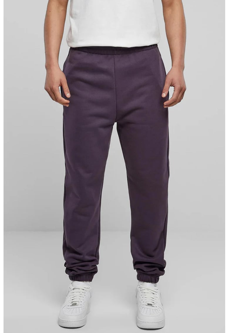 Pantaloni de trening din bumbac cu banda elastica