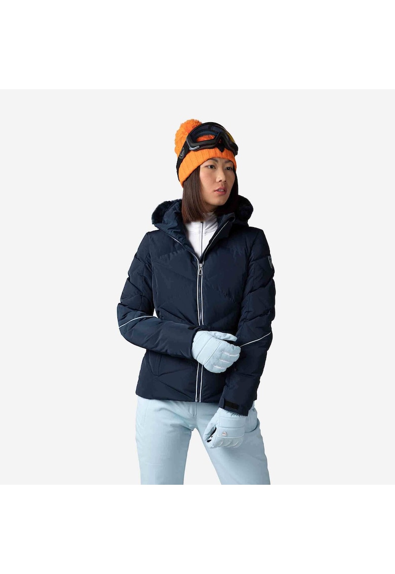 Geaca Staci Pearly - albastru inchis - pentru dama