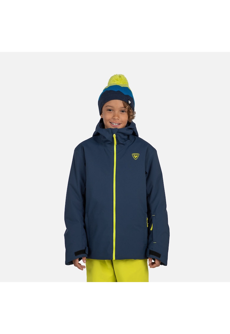 Geaca Strawpile - albastru inchis - pentru juniori
