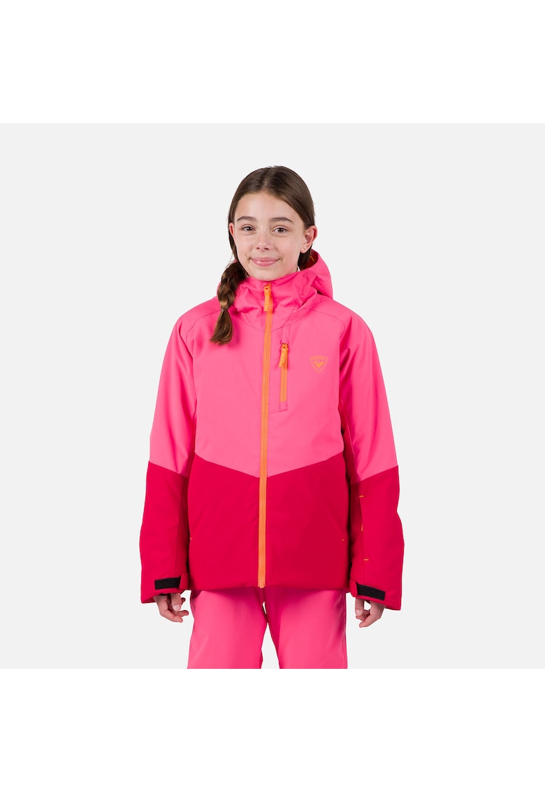 Geaca Wispile - roz cu rosu - pentru juniori