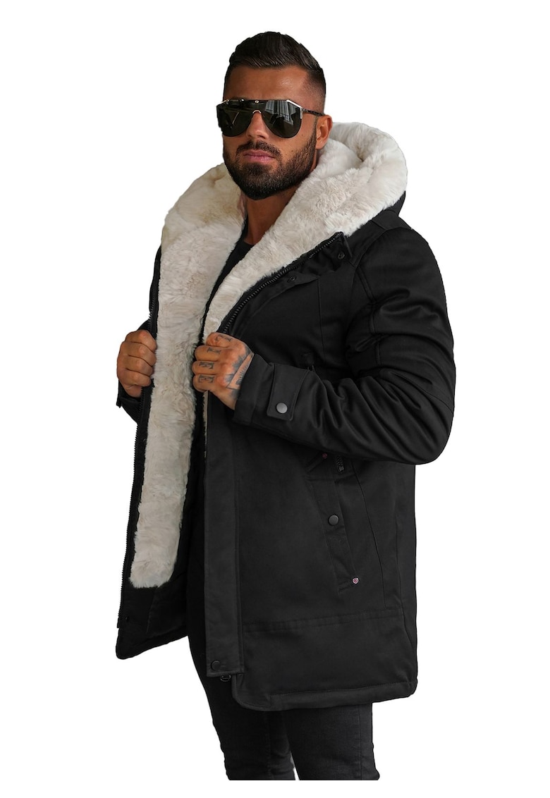 Geaca de iarna parka barbati bej  JS/22M319/62Z