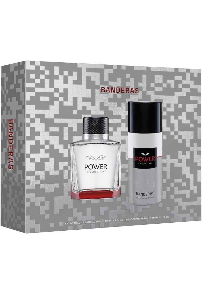 Set cadou  Power of Seduction: Apa de toaleta - 100 ml + Deodorant Spray - 150 ml Set cadou  Power of Seduction: Apa de toaleta - 100 ml + Deodorant Spray - 150 ml