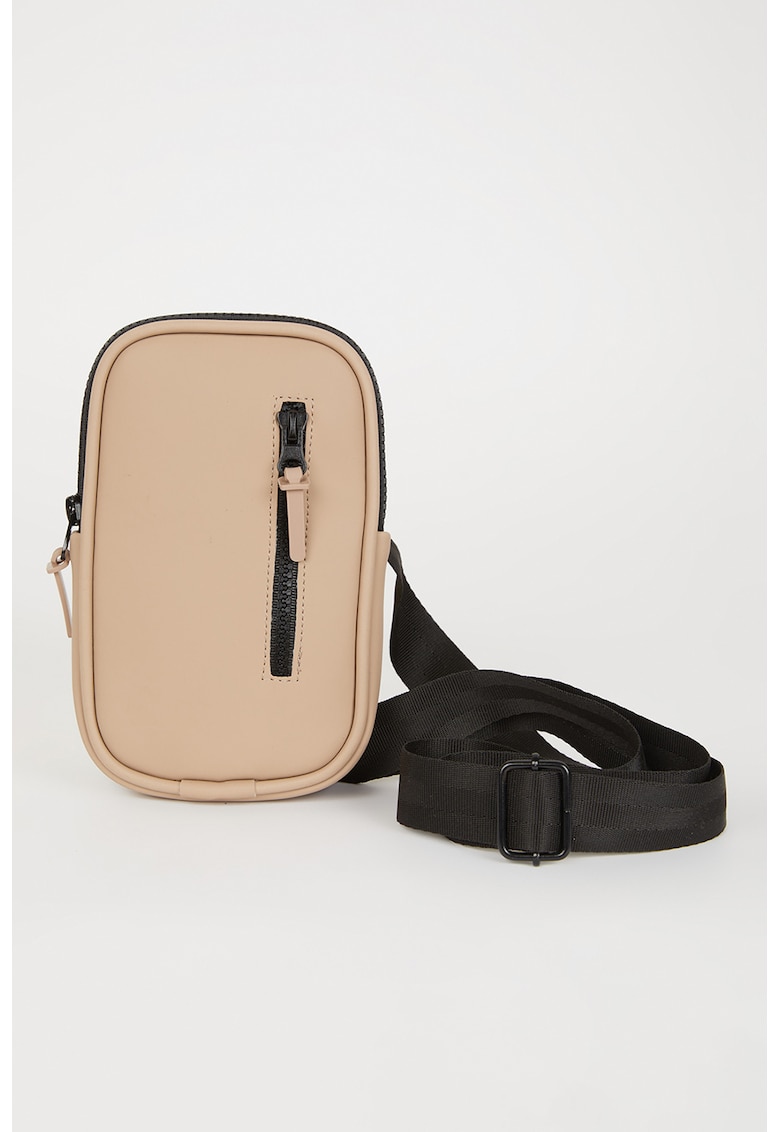 Geanta crossbody cu fermoar