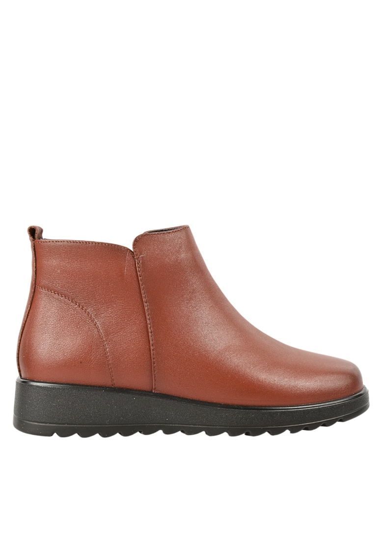 Ghete casual - dama -  3738 - maro - piele naturala