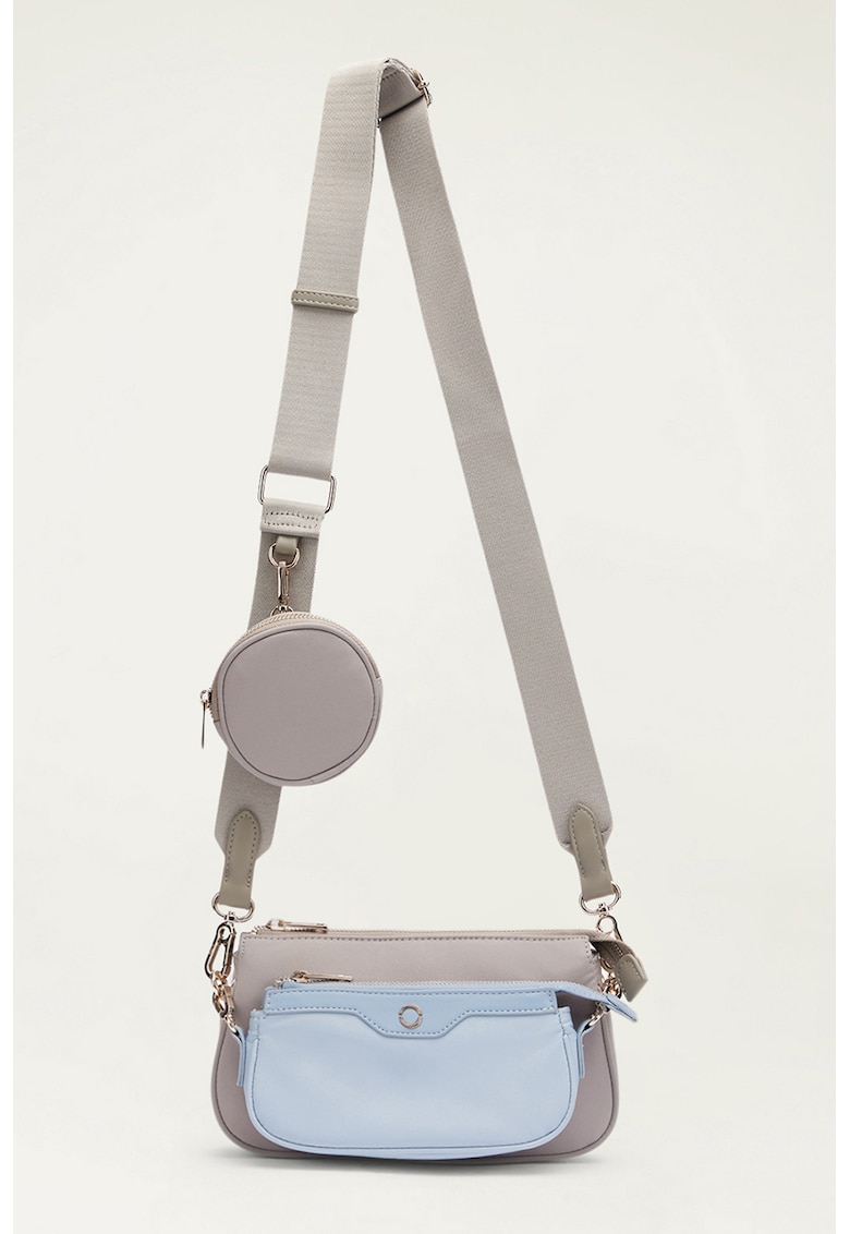 Geanta crossbody din material textil