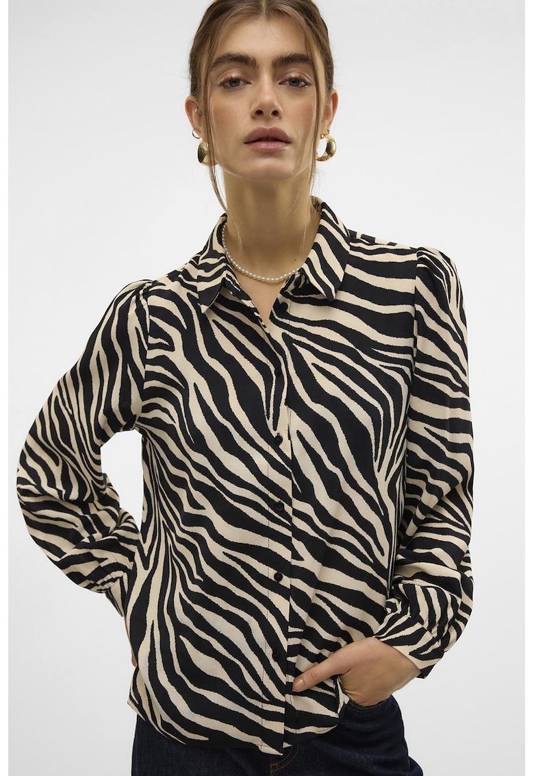 Camasa cu model zebra