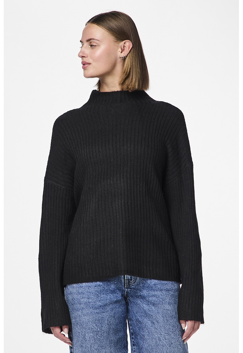 Pulover lejer cu maneci cazute