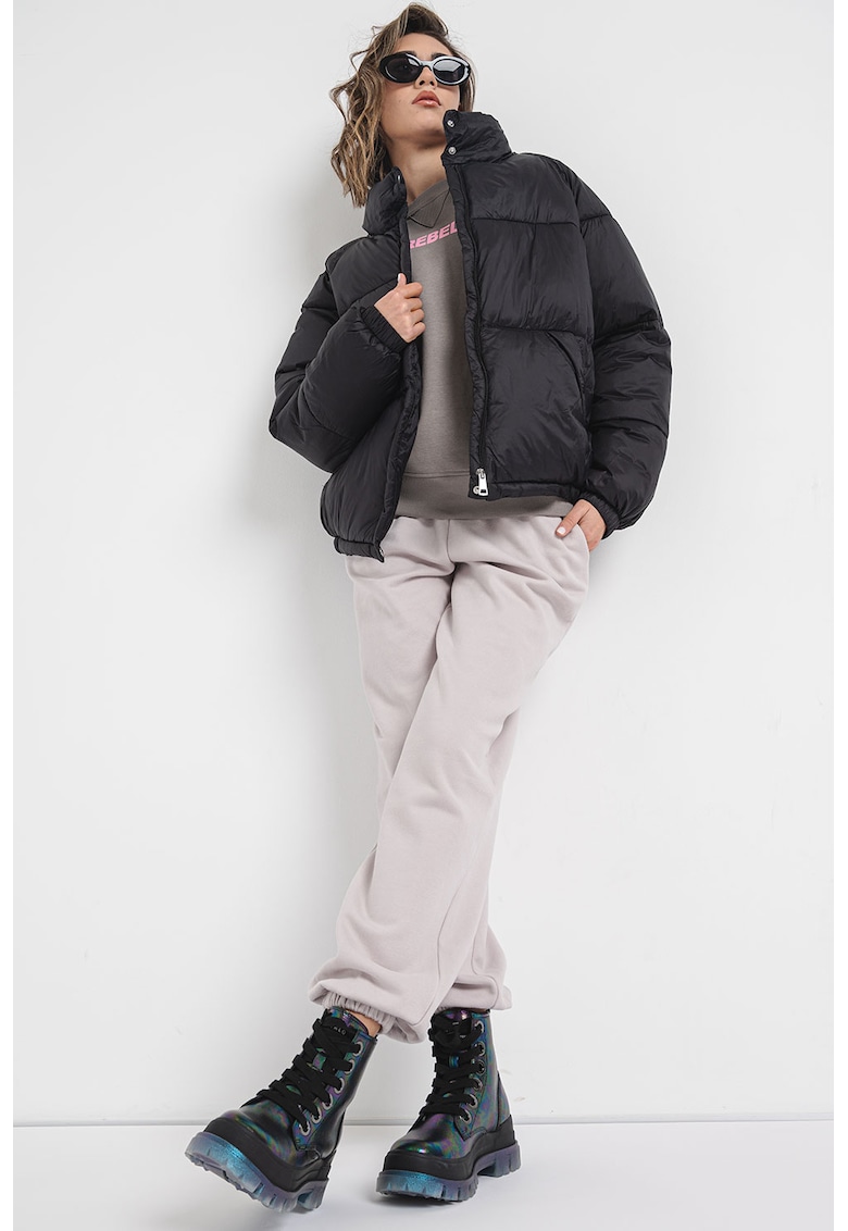 Geaca matlasata bufanta Naomy