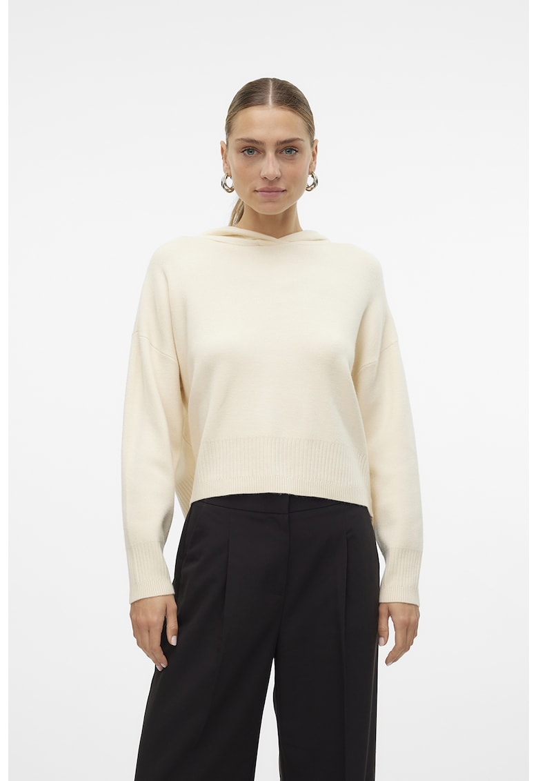 Pulover lejer cu maneci cazute