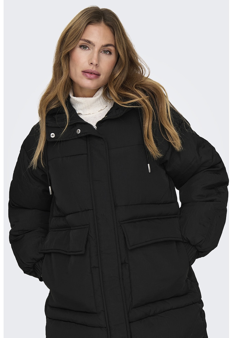 Geanta cu vatelina si gluga