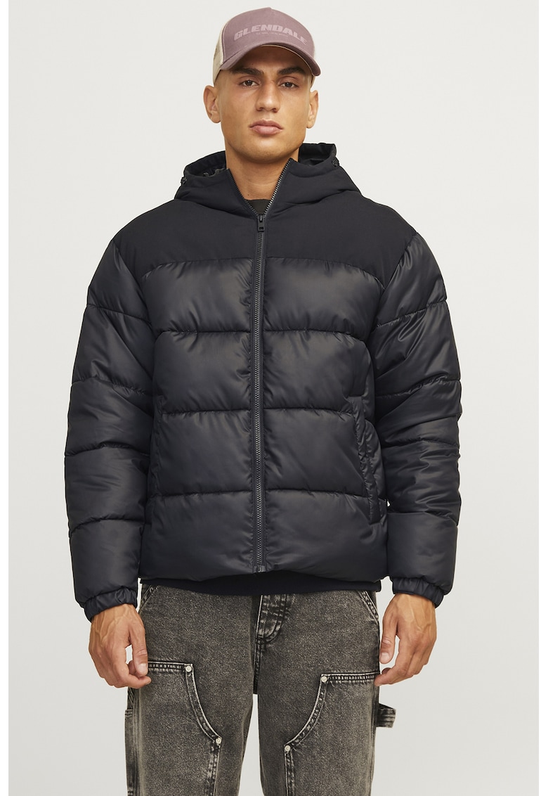 Geaca cu gluga - Negru