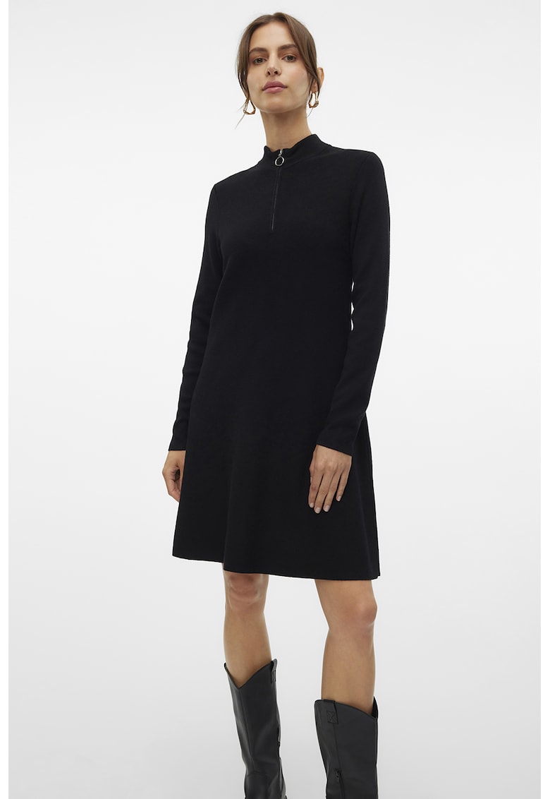 Rochie scurta cu maneci lungi