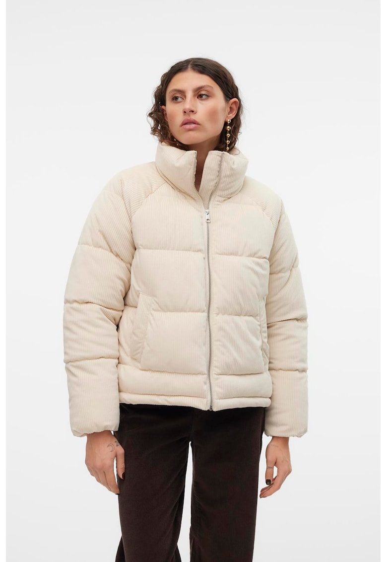 Geaca bufanta matlasata cu maneci raglan Debbie Sofia