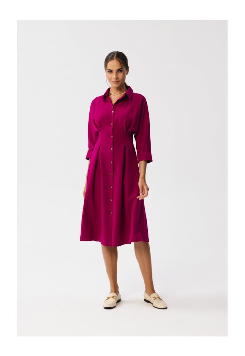 Rochie camasa dama - Camedes - pruna