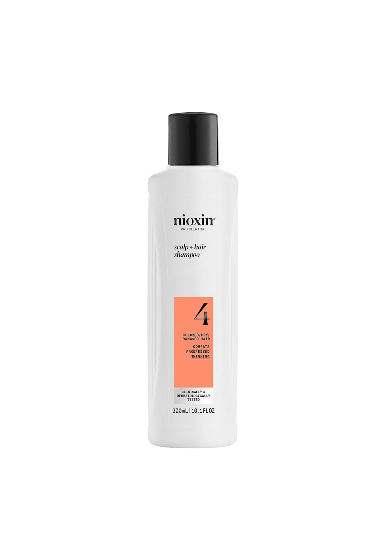 Sampon profesional fortifiant impotriva ruperii System 4 Scalp + Hair pentru par vopsit sau deteriorat afectat de subtiere avansata