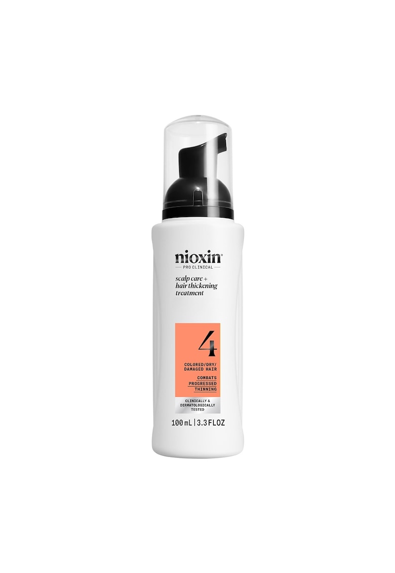 Tratament profesional leave-in fortifiant impotriva ruperii System 4 Scalp + Hair pentru par vopsit sau deteriorat afectat de subtiere avansata - 100 ml