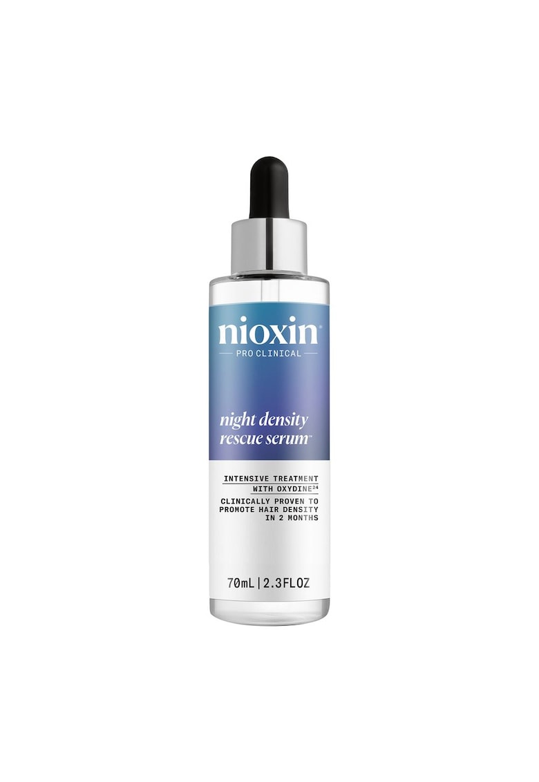 Tratament anticadere intensiv leave-in Night Density Rescue Serum pentru cresterea densitatii parului - 70 ml