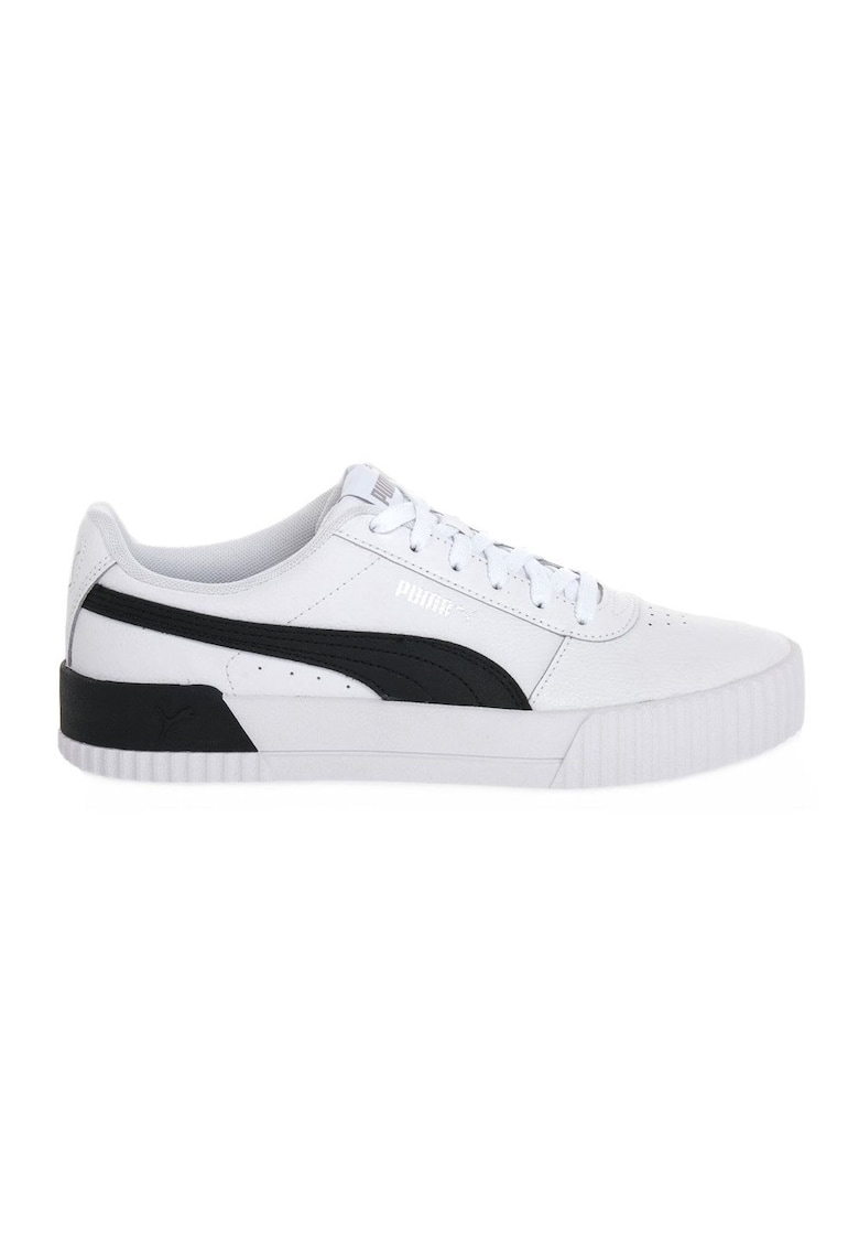 Pantofi sport dama Carina L - sintetic - alb/negru
