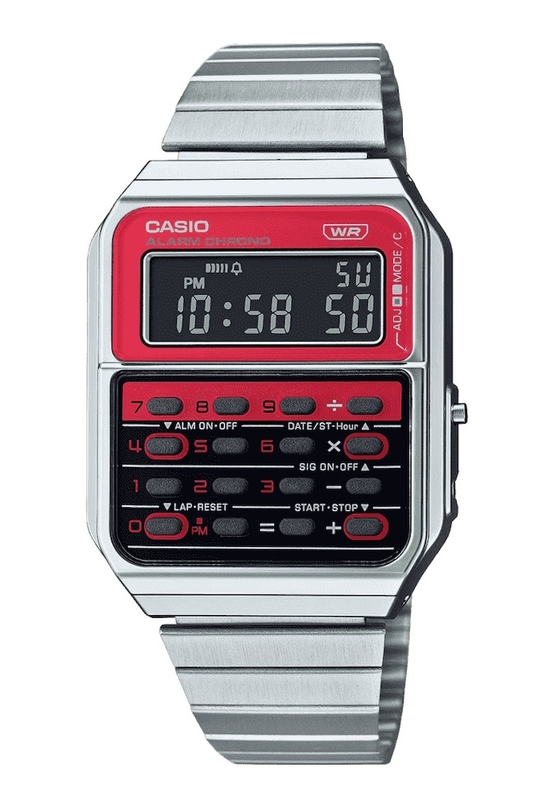 Ceas barbatesc CA-500WE-4BEF Quartz Argintiu – Casio Ceas barbatesc CA-500WE-4BEF Quartz Argintiu – Casio