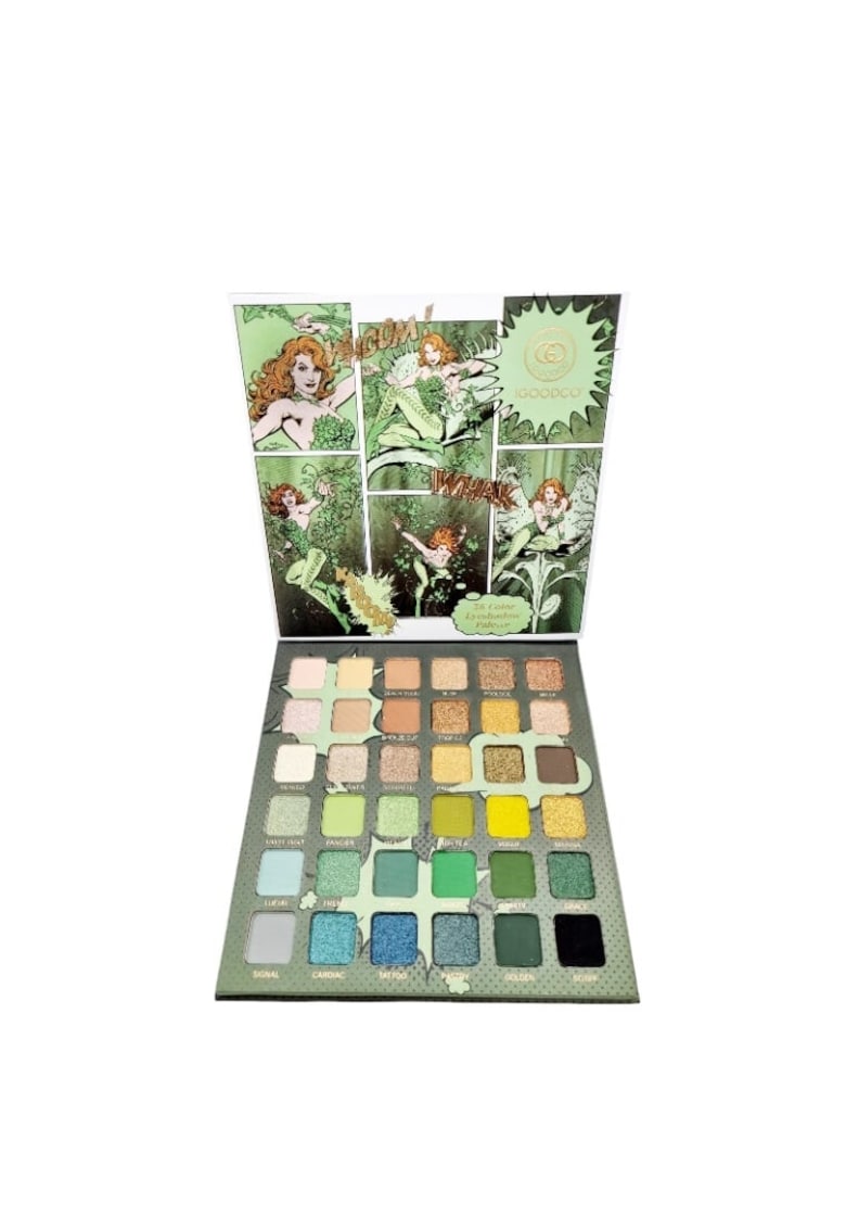 Paleta Fard Ochi - Stylish Green - 36 Culori