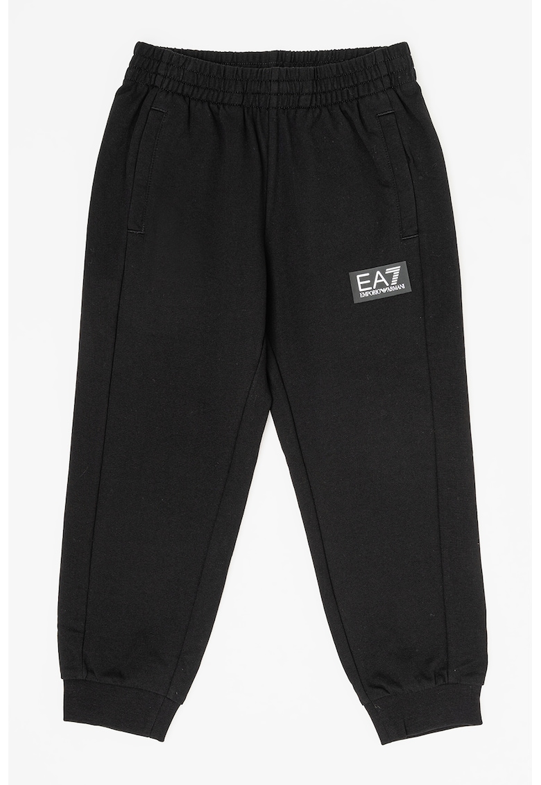 Pantaloni de trening relaxed fit din bumbac cu imprimeu logo