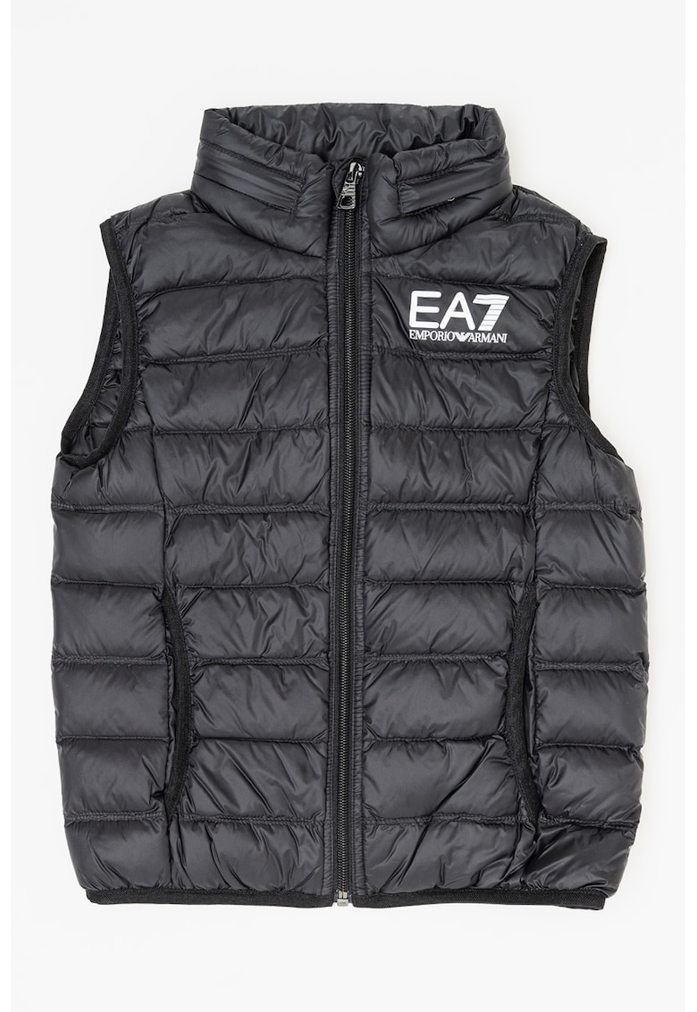 Vesta cu fermoar si logo