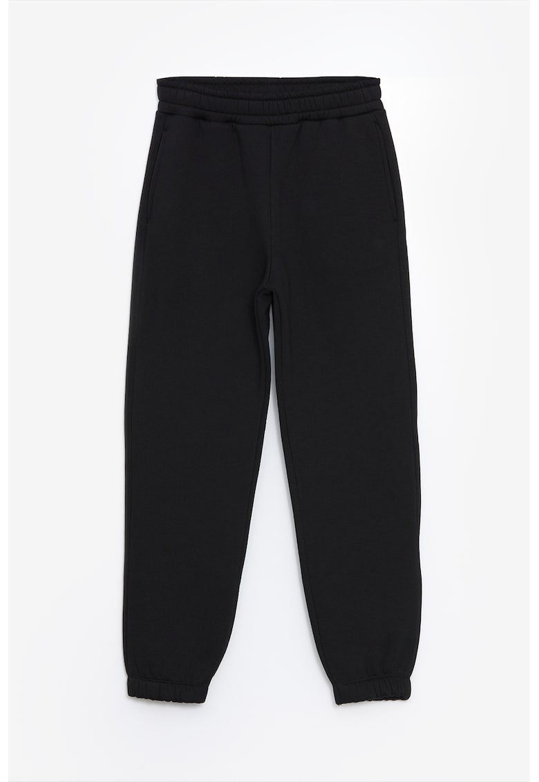 Pantaloni de trening regular fit din bumbac