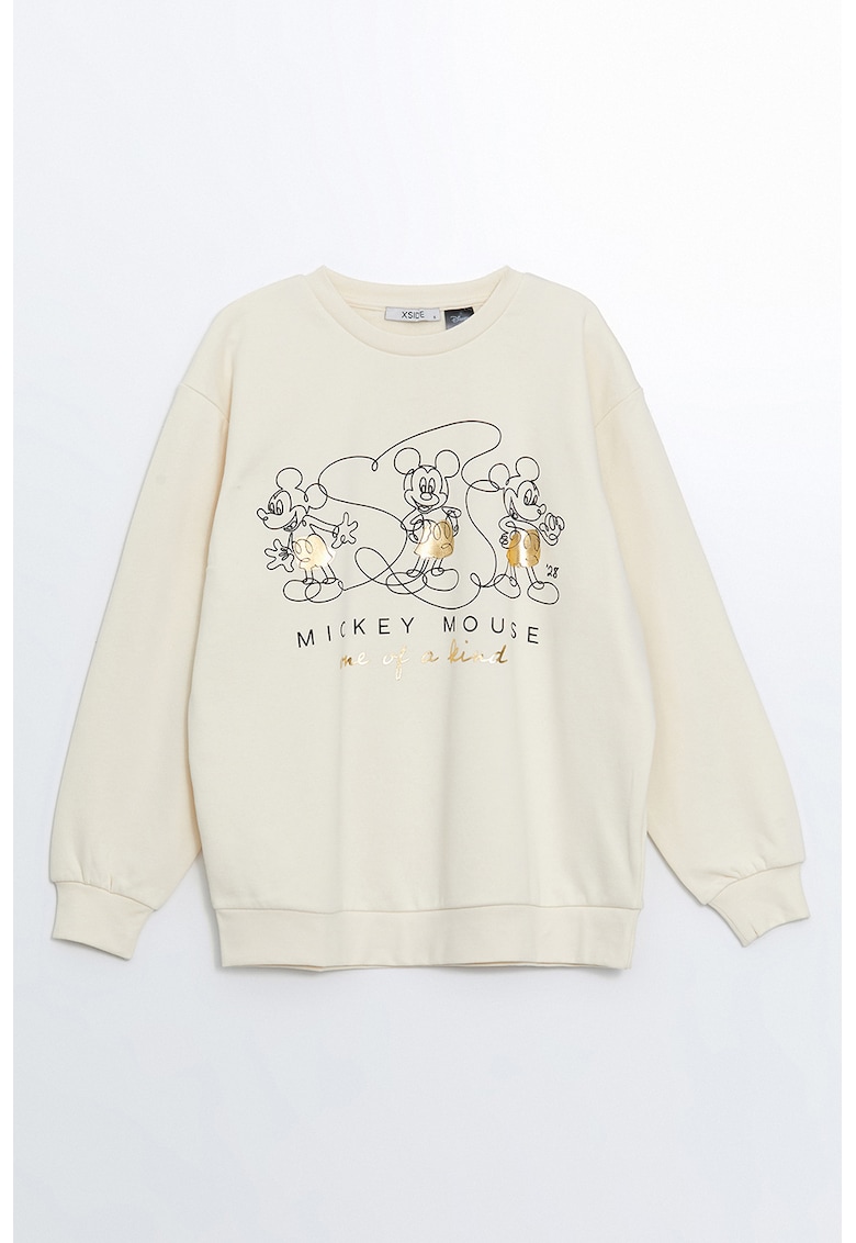 Bluza de trening din amestec de bumbac cu imprimeu Mickey Mouse